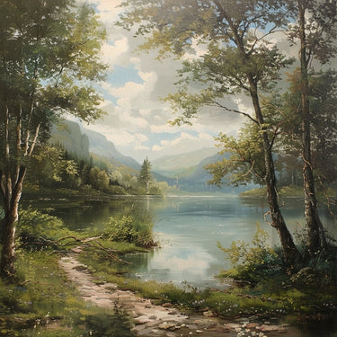 Oil Scenery Canvas